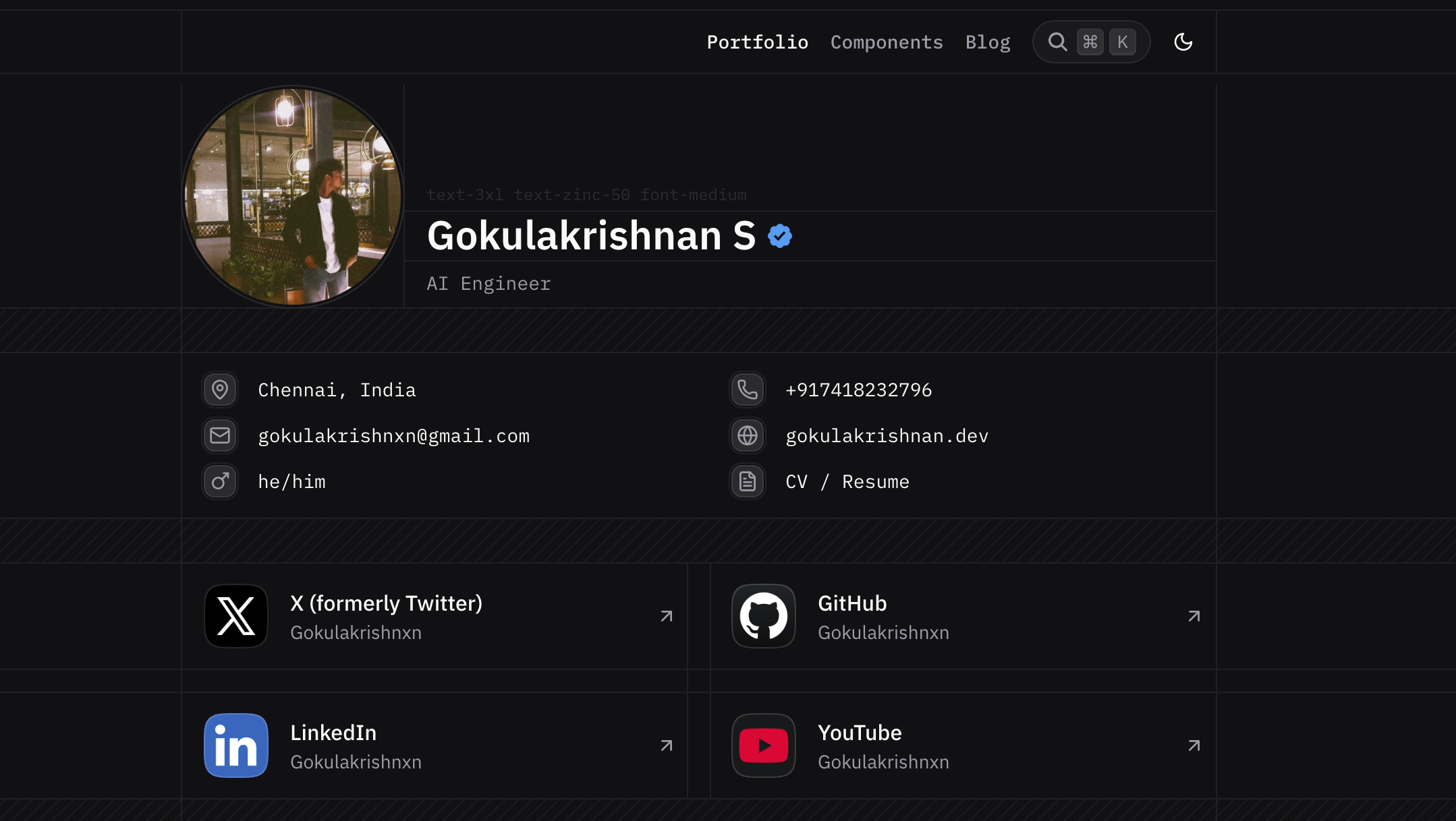 Building My AI-Powered Portfolio: A Journey Through Modern Web Development